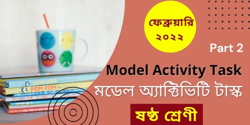 Model Activity Task Class 6