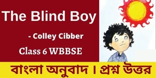 The Blind Boy Class 6 Bengali Meaning